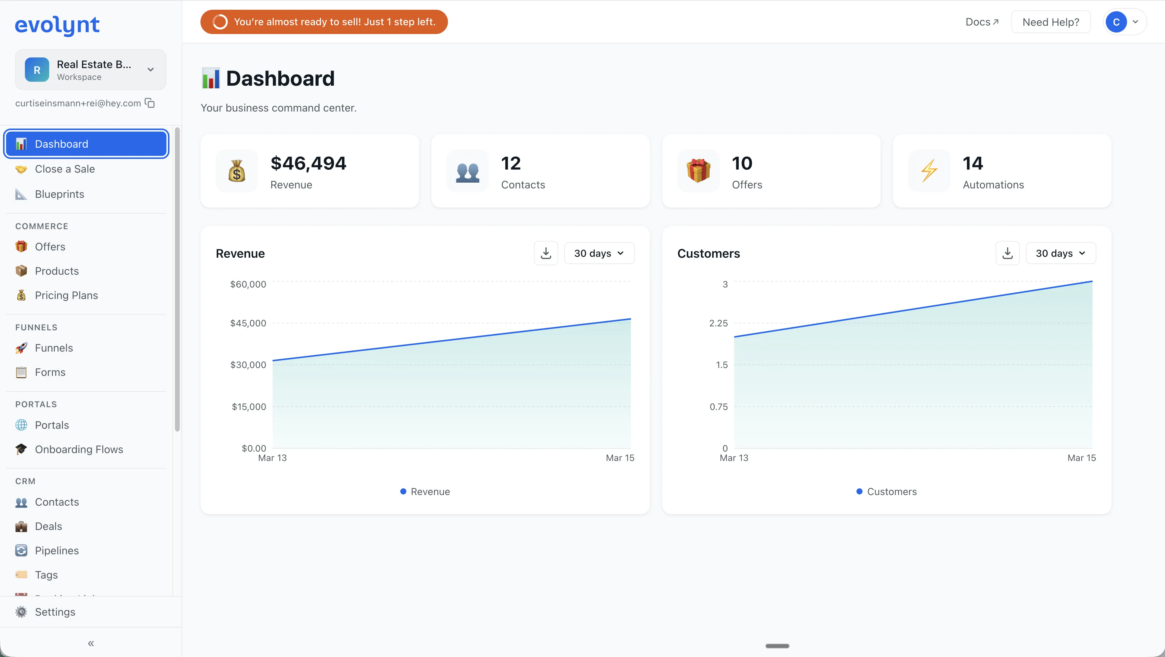 Evolynt Dashboard